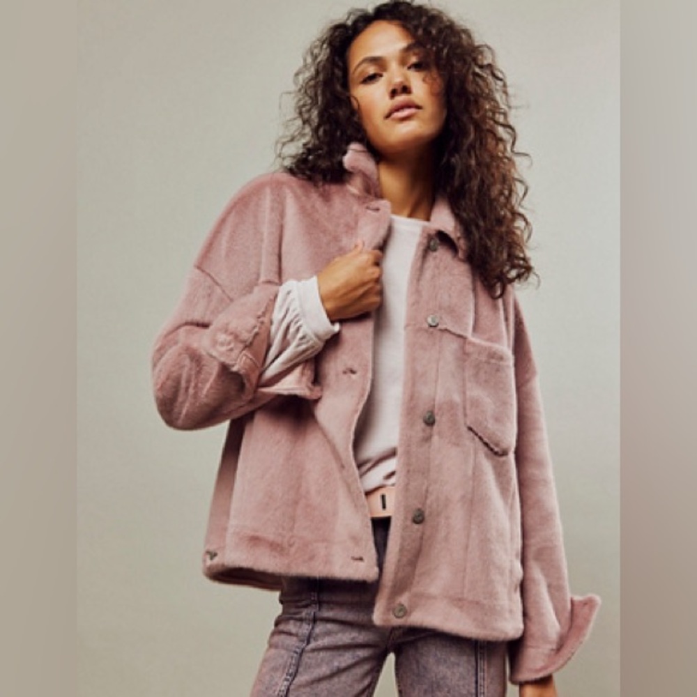FREE PEOPLE We The Free Cozy Opal Swing Jacket